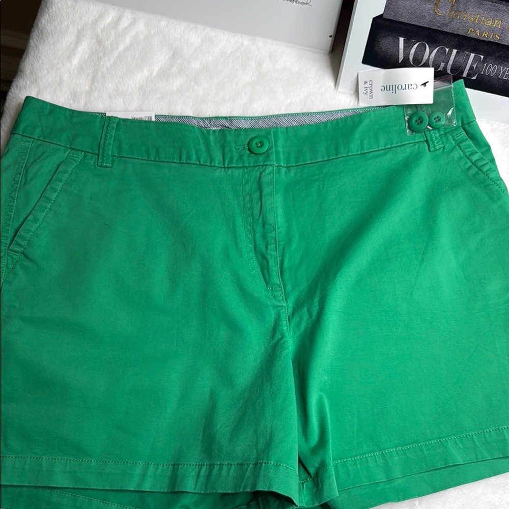 Green Women's Shorts
